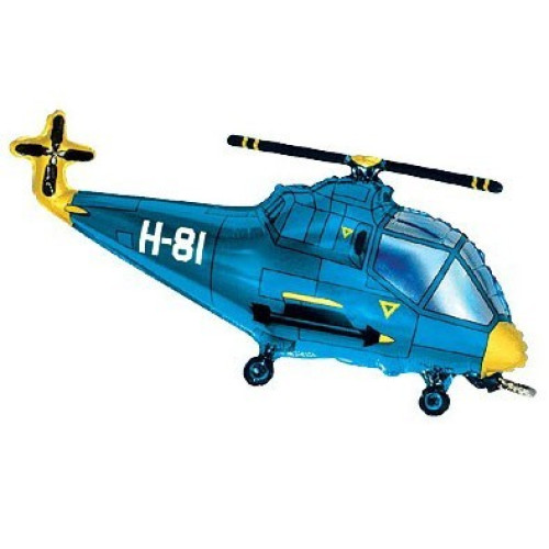 Синій Вертоліт 57см х 96см