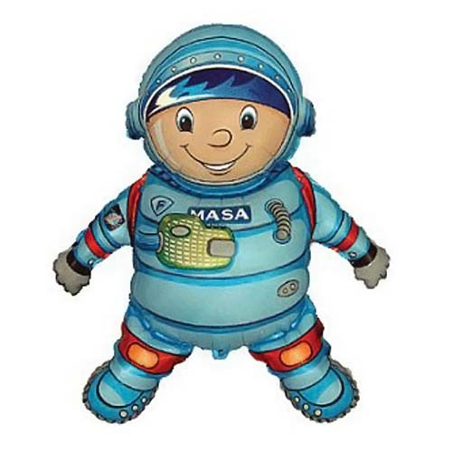 Фольгована куля Космонавт 103см х 81см